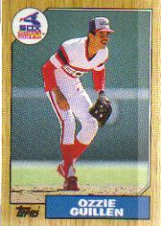 1987 Topps Baseball Cards      089      Ozzie Guillen